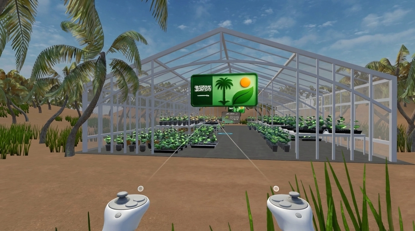 Saudi Greenhouse VR