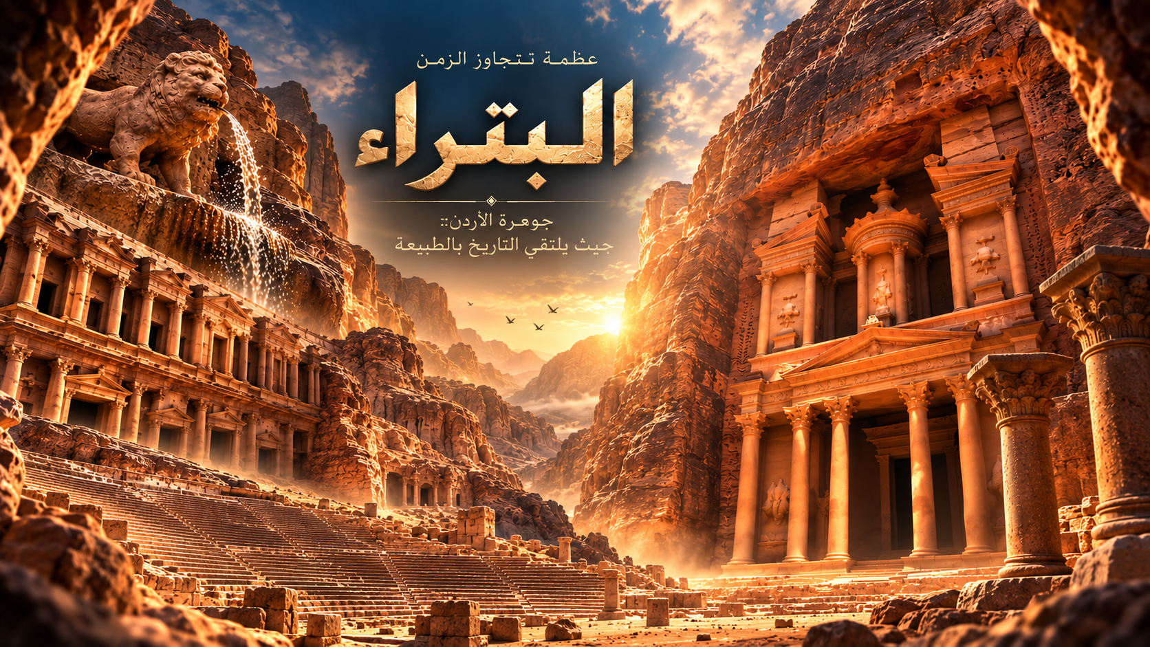 التاريخ المعماري للبتراء AR